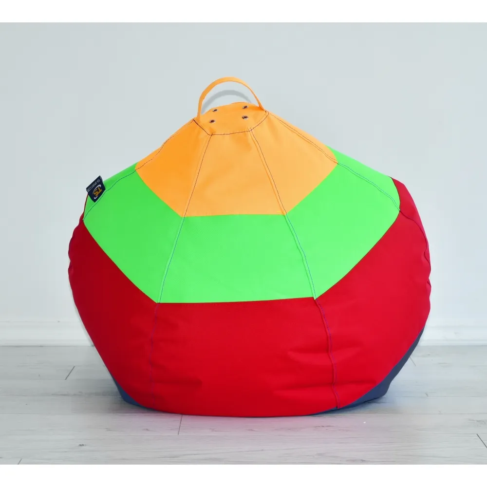 Кресло мешок Полосатик TIA-SPORT, размер L - 120-90 см